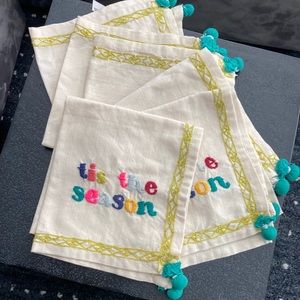 New Holiday Cloth Napkins